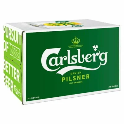 Buy Carlsberg lager beer for sale in bulk at wholesale price