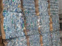 100% Clear PET Bottle Scrap including blue and green PET Plastic