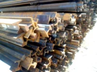 Used Rails and Iron Scrap for and HMS 1 and 2 steel metal scrap for Sale at cheap prices